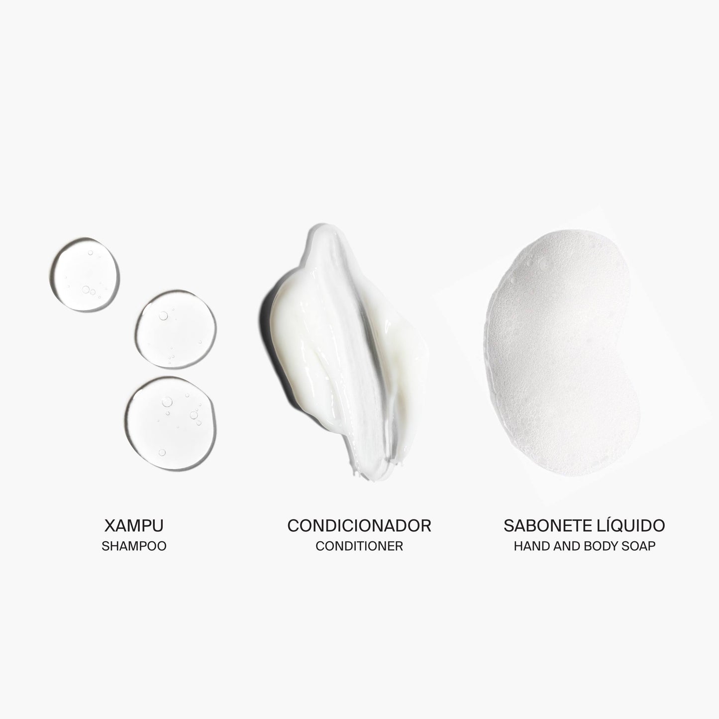 HOTEL COLLECTION SHAMPOO, CONDITIONER + SHOWER GEL