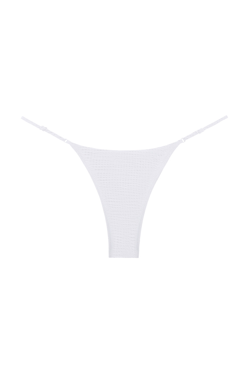 Tropic of C luna bottom in white seersucker