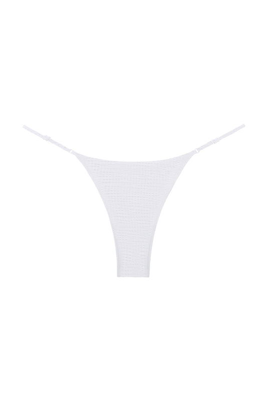 Tropic of C luna bottom in white seersucker