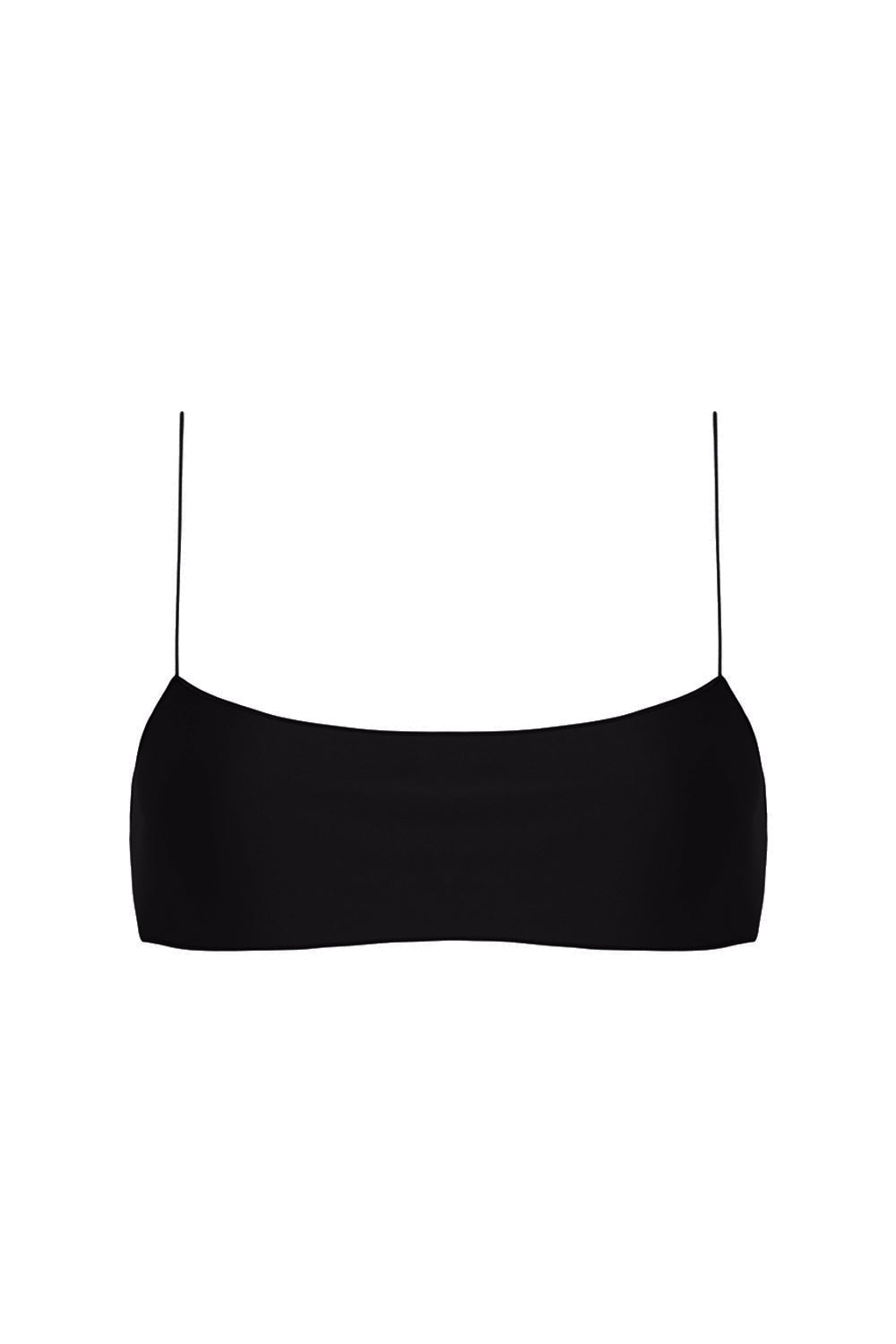 Tropic of C the C bralette in black terra