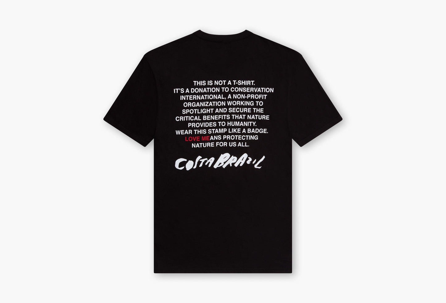 Costa Brazil Shirts & Tops Black CB X Curtis Kulig Love T-Shirt