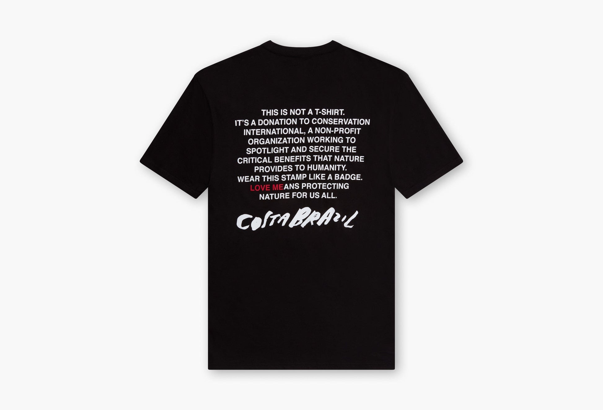 Costa Brazil Shirts & Tops Black CB X Curtis Kulig Love T-Shirt